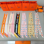 HERMES 25S SCARF 86 IN SILK 853137