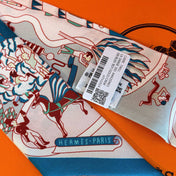 HERMES 25S SCARF 86 IN SILK 853141