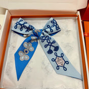 HERMES 26S SCARF 86 IN SILK 309668