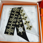 HERMES 26S SCARF 86 IN SILK 309669