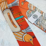 HERMES 25S NECKERCHIEF 86 IN SILK 991543