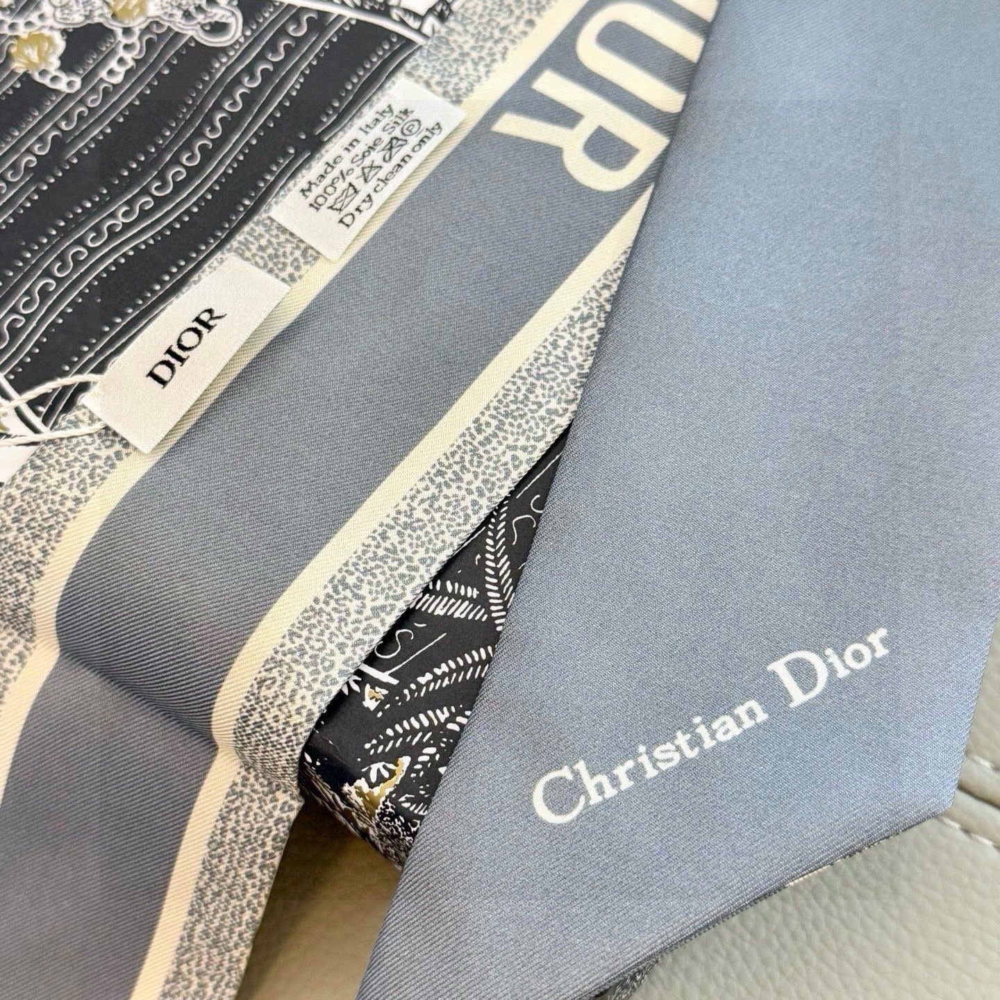 DIOR 26S SCARF 105CM IN SILK 309592