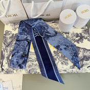 DIOR 26S SCARF 105CM IN SILK 313070