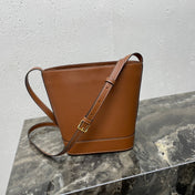 CELINE 25S CUIR TRIOMPHE BAG 30 IN TAN BROWN CALFSKIN
