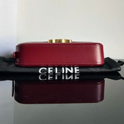 TRIOMPHE 20  BURGUNDY RED CALFSKIN