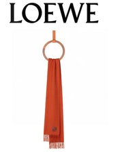 SCARF 180 CM IN FIRE ORANGE CASHMERE 353154