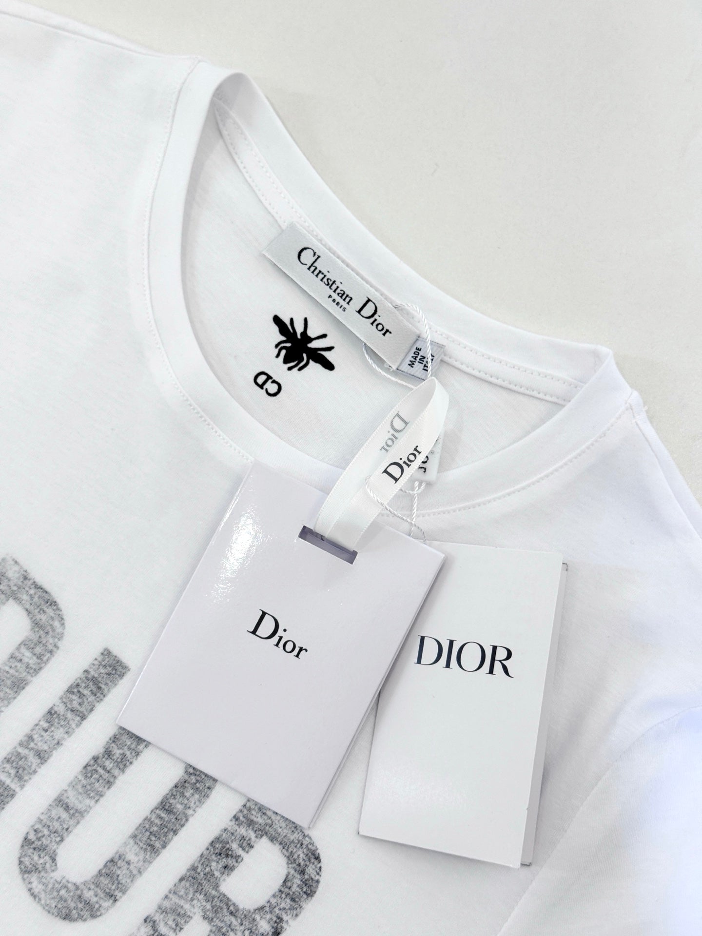 DIOR CREW NECK SHORT-SLEEVE T-SHIRT 271211