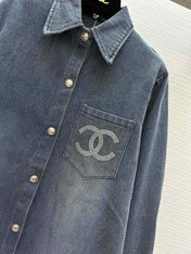 CHANEL 25S DENIM SHIRT STYLE 235