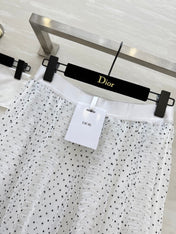 DIOR 25S LONG TULLE SKIRT STYLE 026