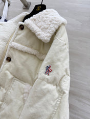MONCLER 25S VELVET FUR JACKET 306106