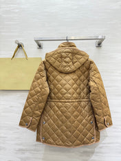 BURBERRY 25S HOODED DOWN COAT 163
