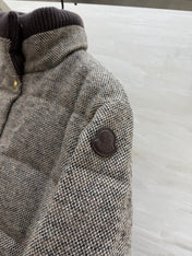MONCLER 25S TWEED DOWN JACKET 307