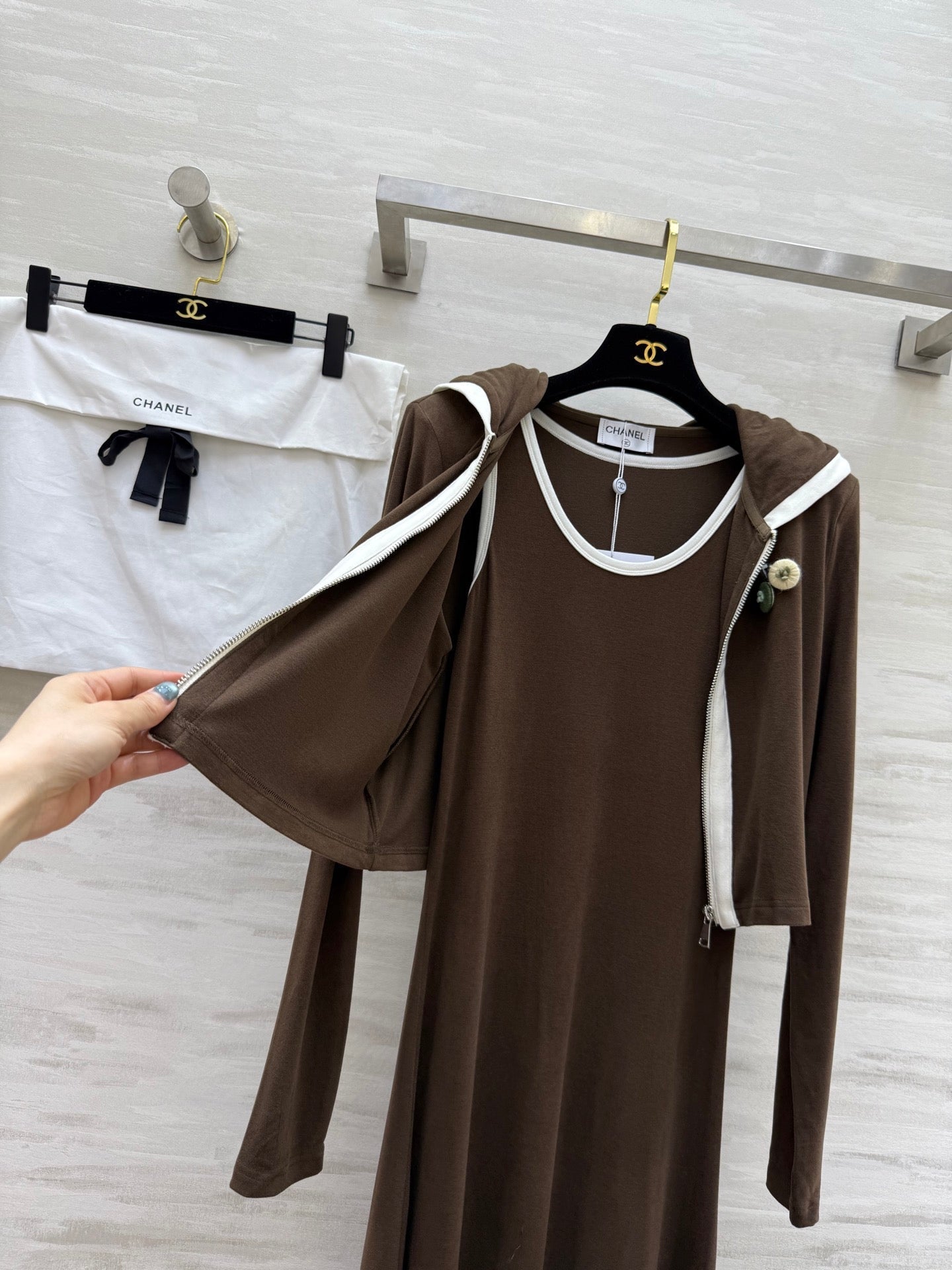 CHANEL 26S TWO-PIECE DRESS SET 783