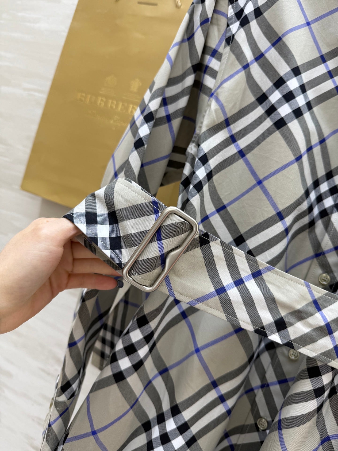 BURBERRY 26S SHIRT DRESS 414