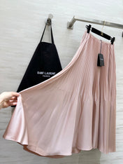 YSL 26S PLEATED MIDI SKIRT 269