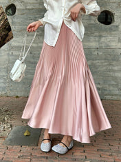 YSL 26S PLEATED MIDI SKIRT 269