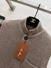 LORO PIANA 26S KNIT VEST JACKET 660