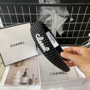 BLACK FABRIC HAIRBAND 423658