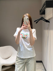 DIOR 26S SHORT-SLEEVE CREW NECK T-SHIRT 940
