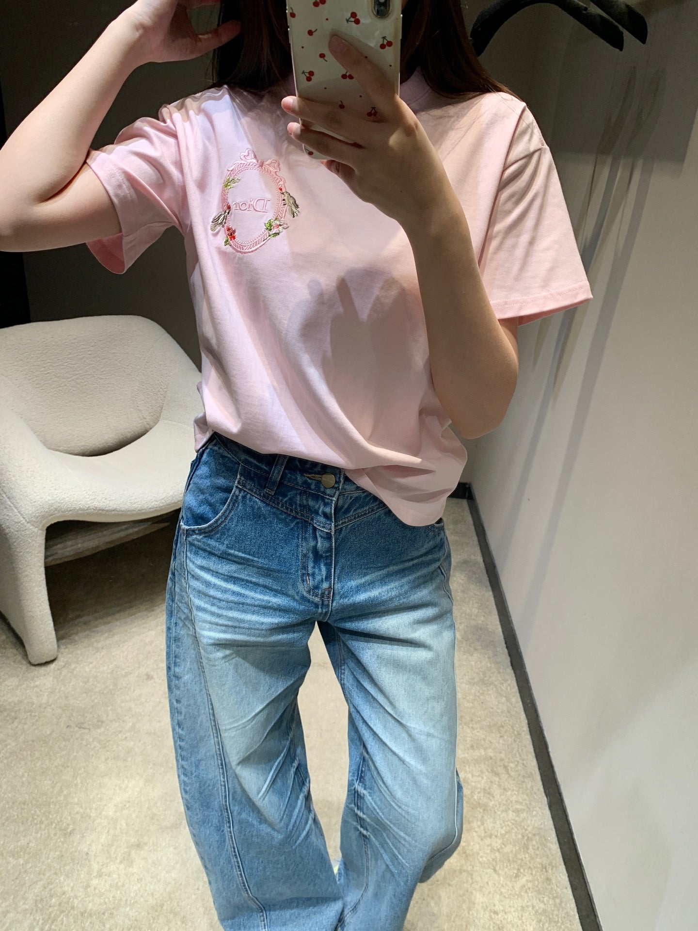 DIOR 26S SHORT-SLEEVE CREW NECK T-SHIRT 941