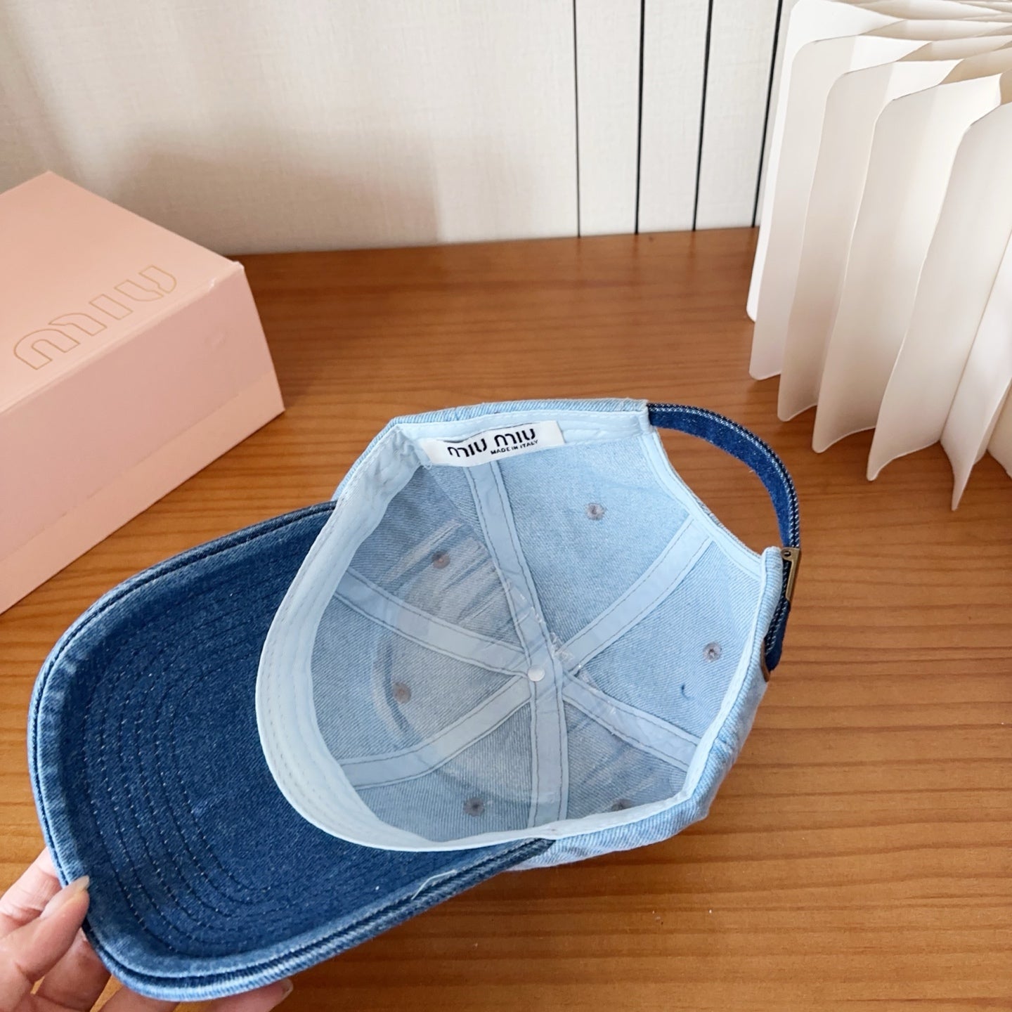 MIUMIU BASEBALL CAP STYLE 68