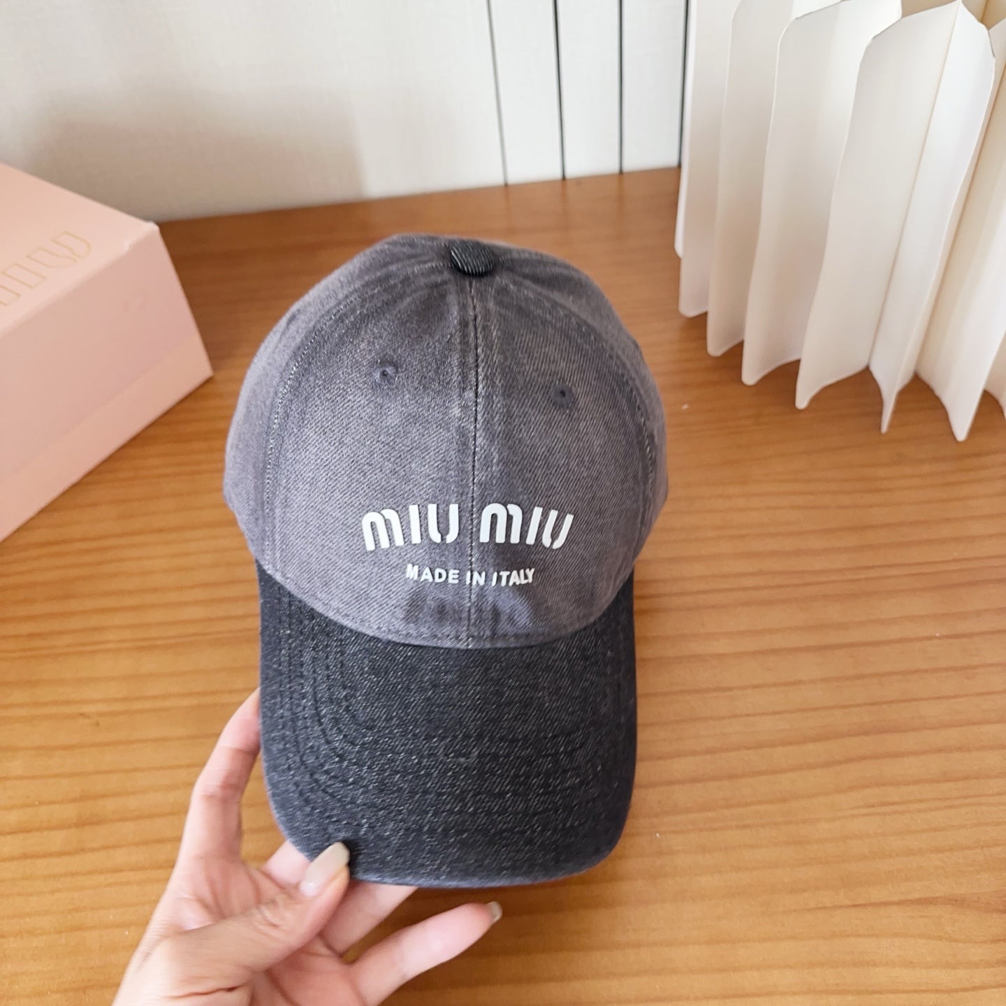 MIUMIU BASEBALL CAP STYLE 67