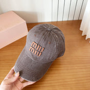 MIUMIU BASEBALL CAP STYLE 49