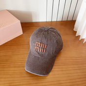 MIUMIU BASEBALL CAP STYLE 49