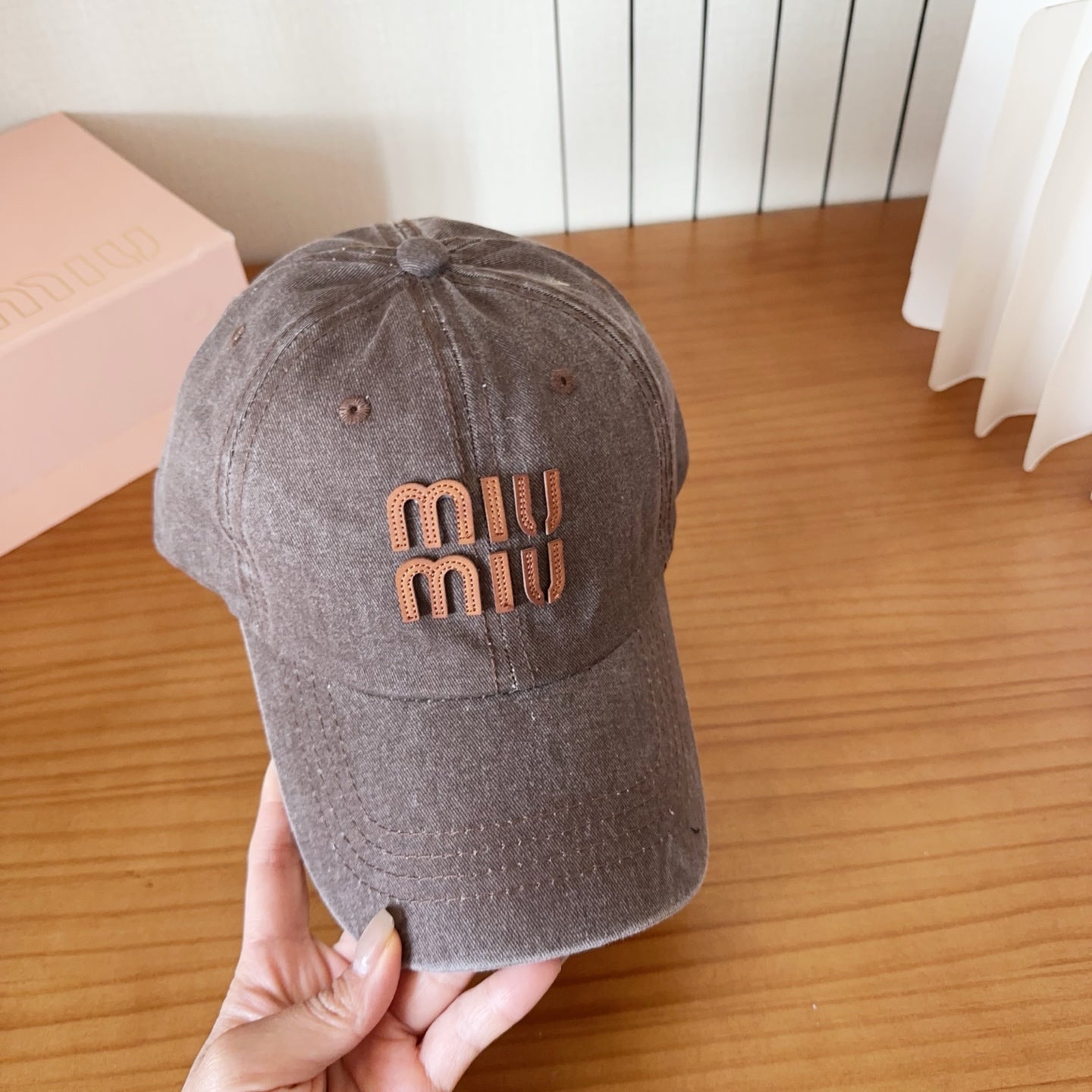 MIUMIU BASEBALL CAP STYLE 49