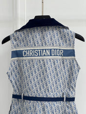 DIOR 26S SLEEVELESS FIT-AND-FLARE DRESS 1420
