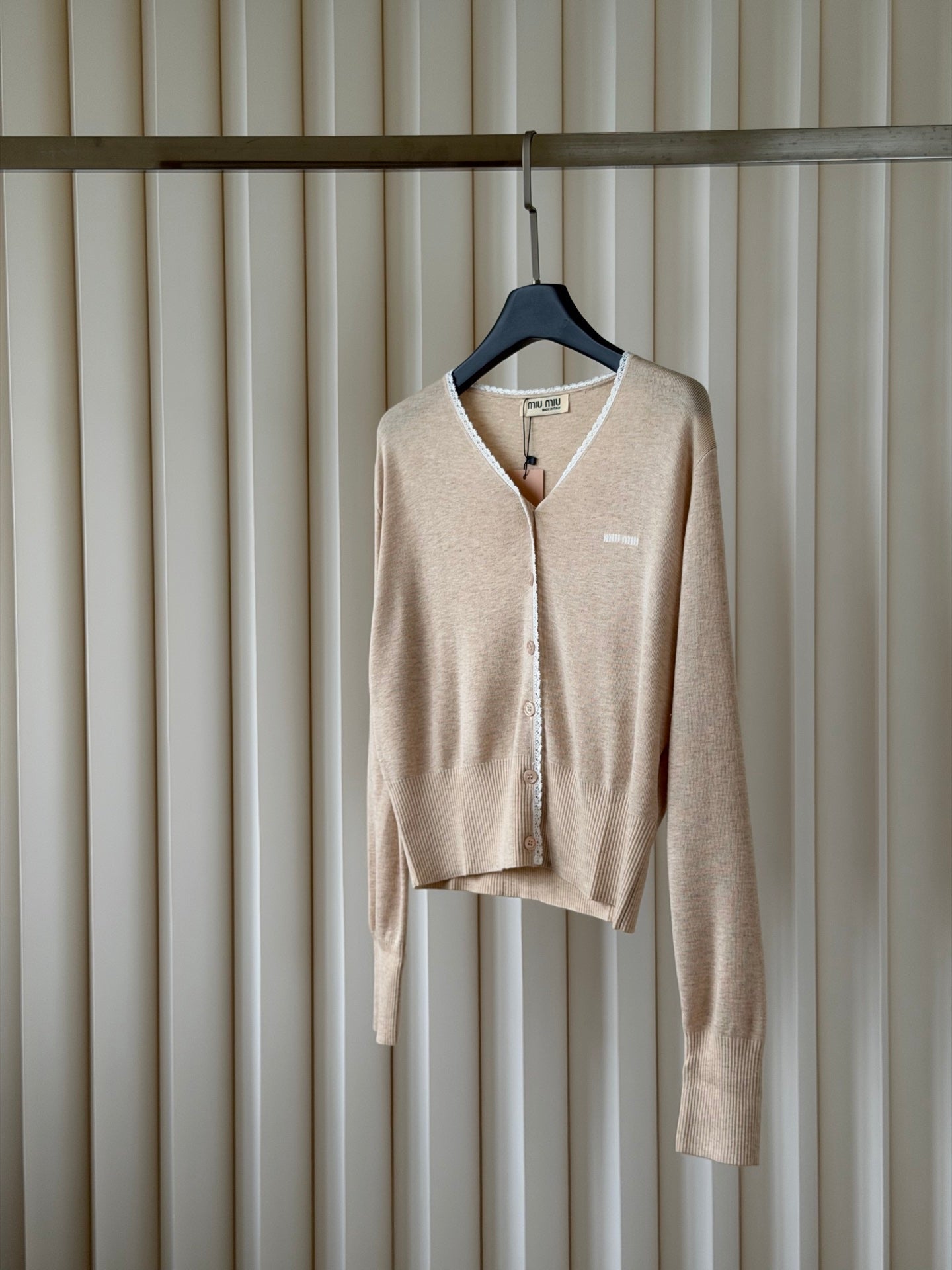 MIUMIU 26S KNIT CARDIGAN 1572
