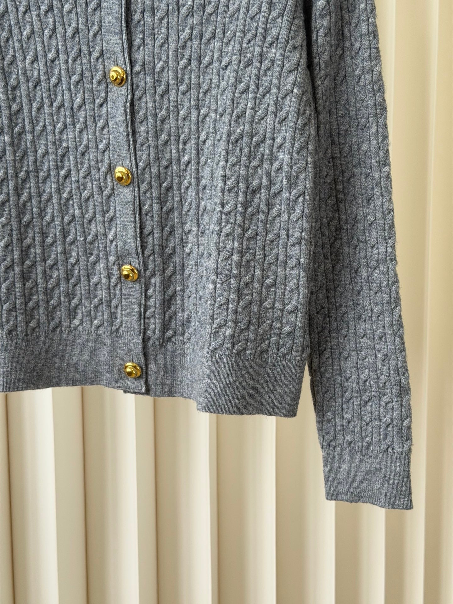 MIUMIU 26S COLLAR KNIT CARDIGAN 1573