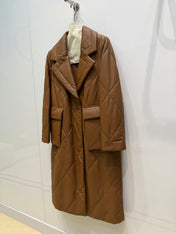 MAX MARA 25S QUILTED LONG COAT 029