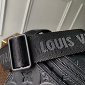 RUSH BUMBAG 30 IN BLACK MONOGRAM SHADOW CALFSKIN