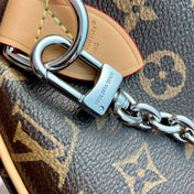 SPEEDY SOFT CRAFTY 30 IN BROWN LV MONOGRAM CALFSKIN RED TAG