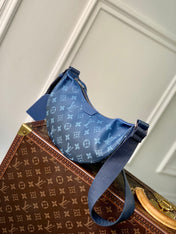 HAMAC BAG 28 IN BLUE MONOGRAM GRADIENT CANVAS