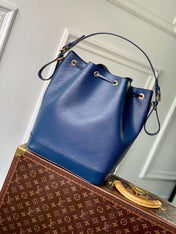 NOÉ MM 33 IN SAPPHIRE EPI LEATHER