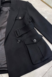YSL 25S BELTED BLAZER STYLE 151