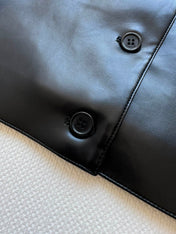 MIUMIU LEATHER VEST STYLE 726