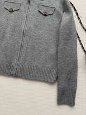 LP 26S ZIP-UP KNIT JACKET 507