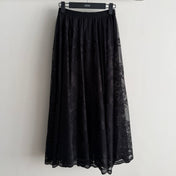 DIOR 26S LACE MESH SKIRT 1095