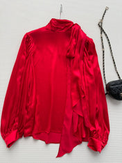 GUCCI 26S SATIN SILK SHIRT 199