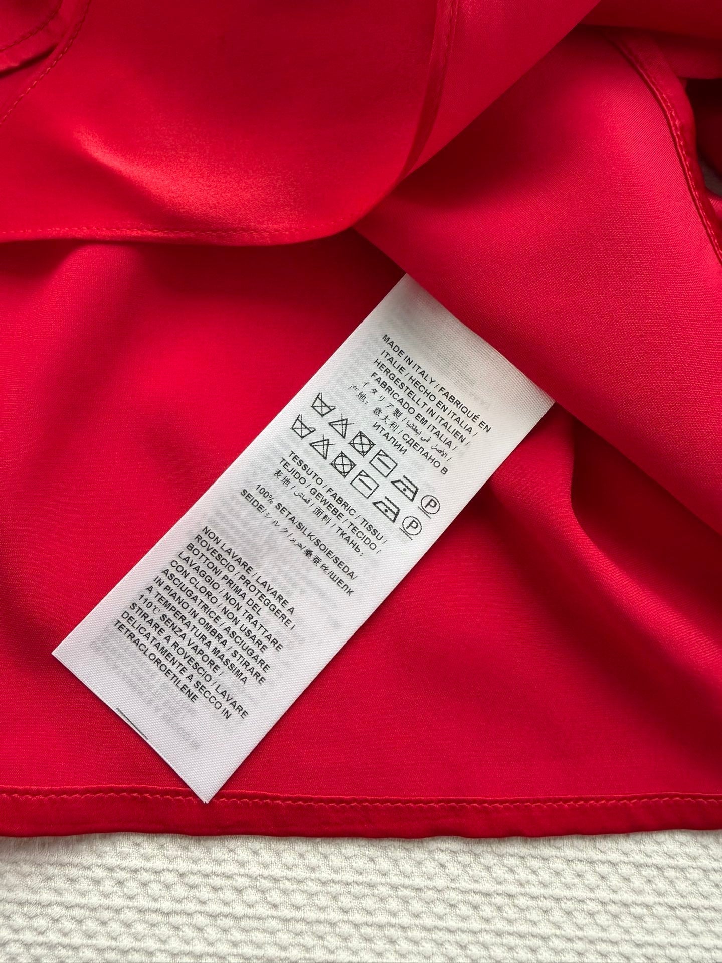GUCCI 26S SATIN SILK SHIRT 199