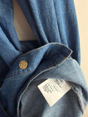 ZIMMERMANN 26S EMBROIDERED DENIM DRESS STYLE 134