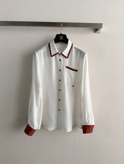 CHANEL 26S SILK SHIRT STYLE 1119