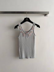 CHANEL 26S KNIT SLEEVELESS TOP STYLE 1185