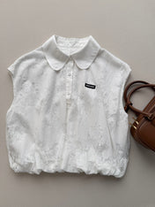 MIUMIU 26S SLEEVELESS POLO TOP 1228