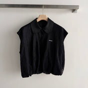 MIUMIU 26S SLEEVELESS POLO TOP 1227