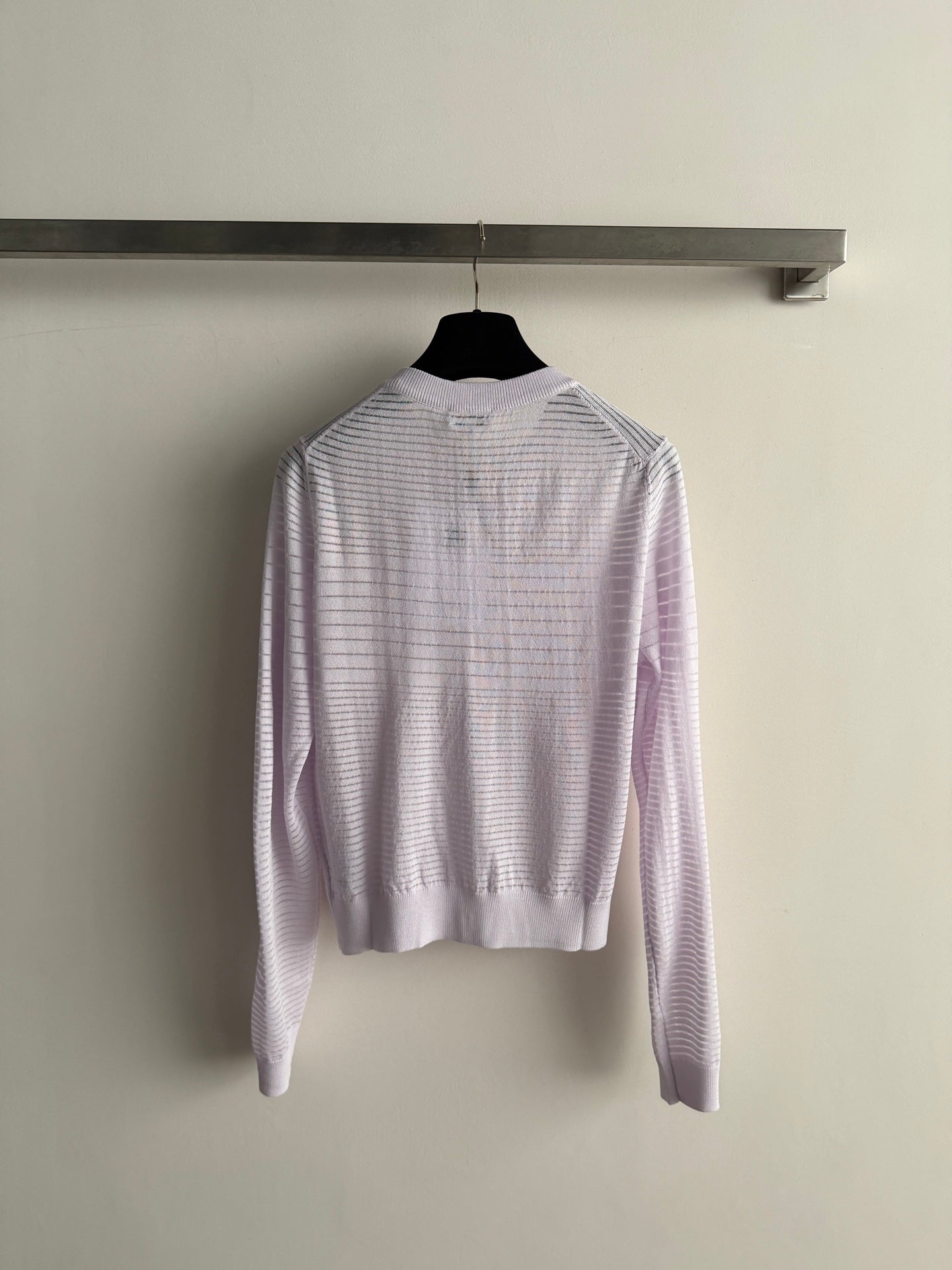 CHANEL 26S MINT KNIT CARDIGAN 1328