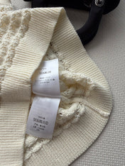 DIOR 26S PLEATED KNITTED VEST 1309